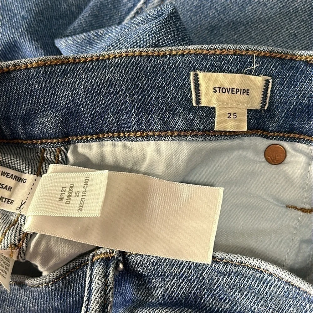 Madewell Women’s Stovepipe Denim Jeans Size 25